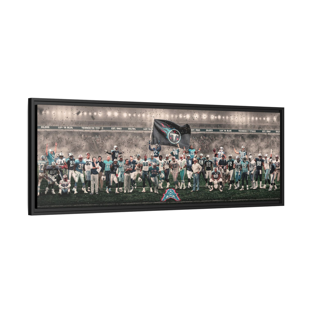 Titans | "Legends of the Past & Present" | FRAMED CANVAS