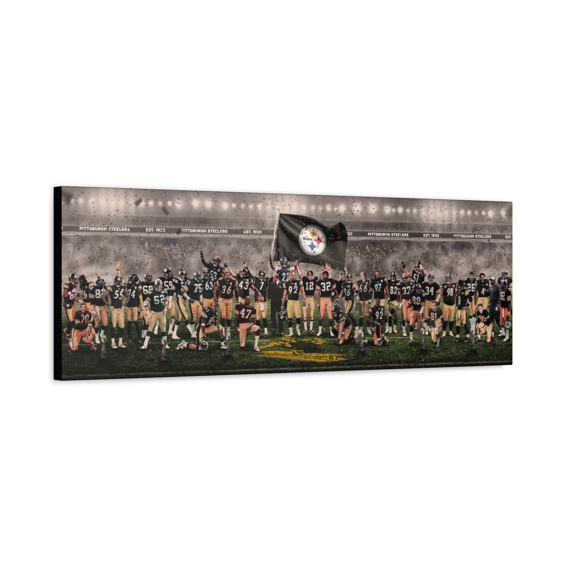 Steelers | "Legends of the Past & Present" | Canvas [ unframed ]