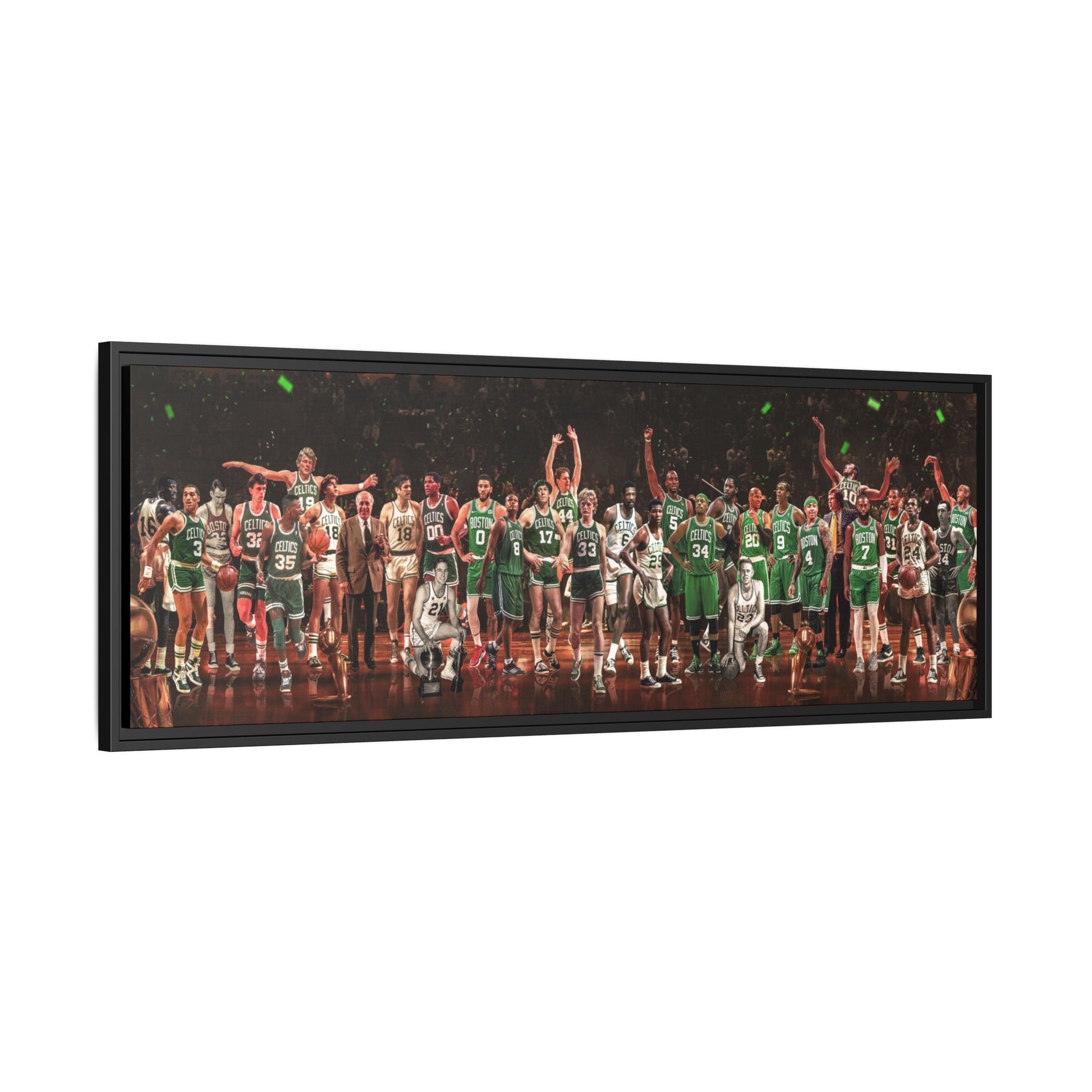 Celtics | "Legends of the Past & Present" | FRAMED CANVAS