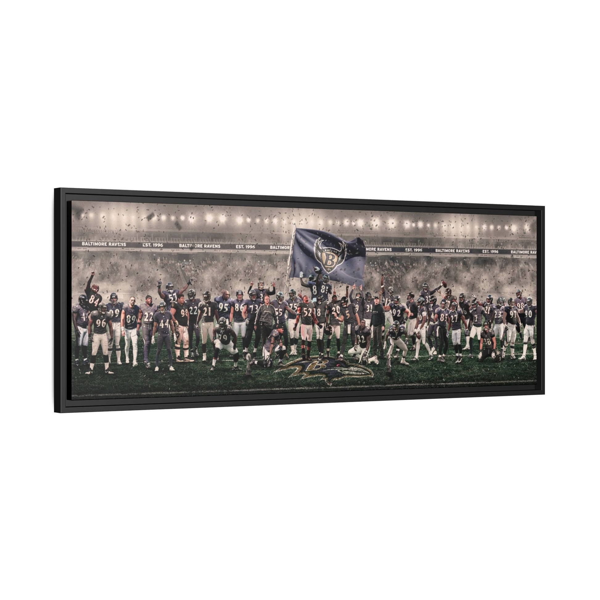 Ravens | "Legends of the Past & Present" | FRAMED CANVAS