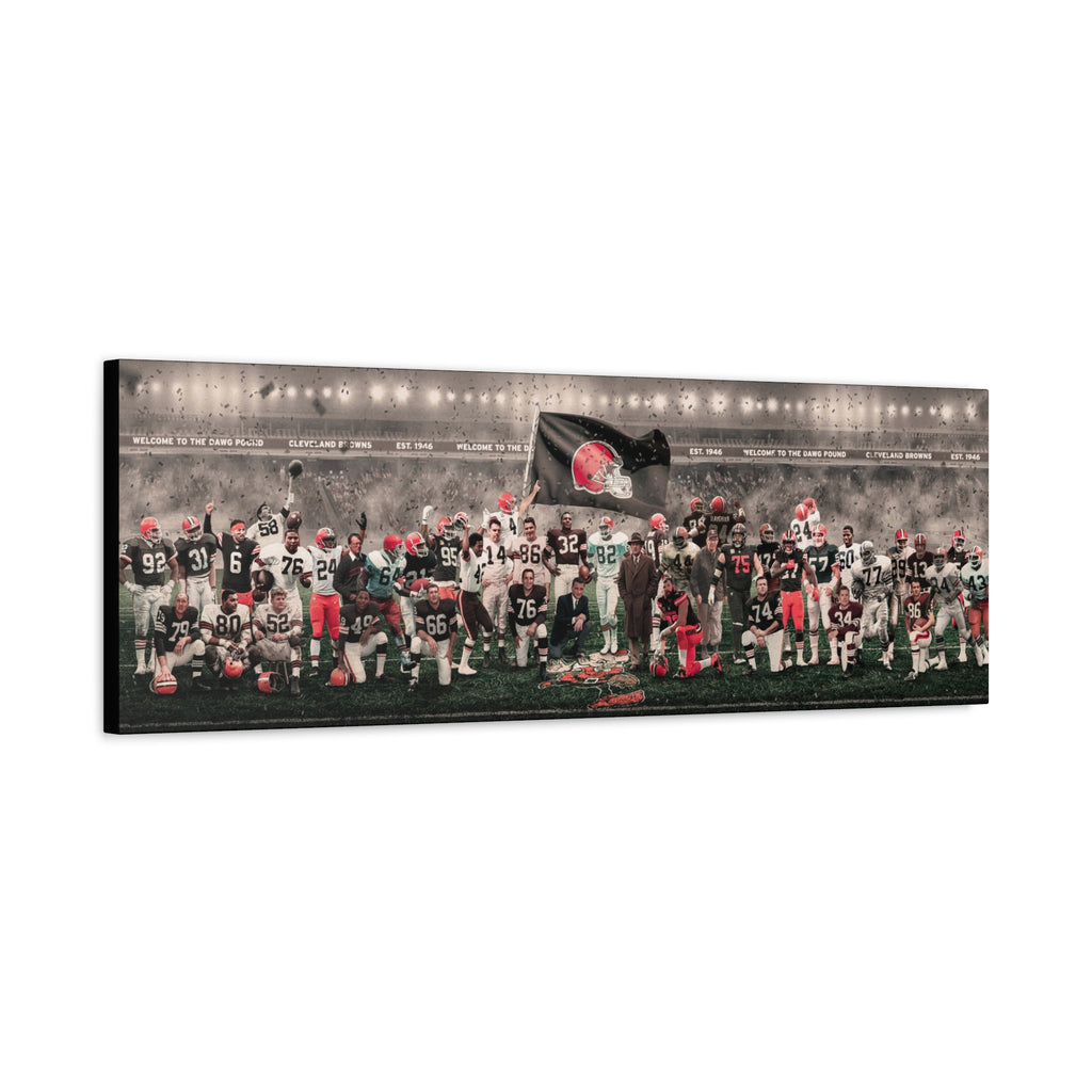 Browns | "Legends of the Past & Present" | Canvas [ unframed ]
