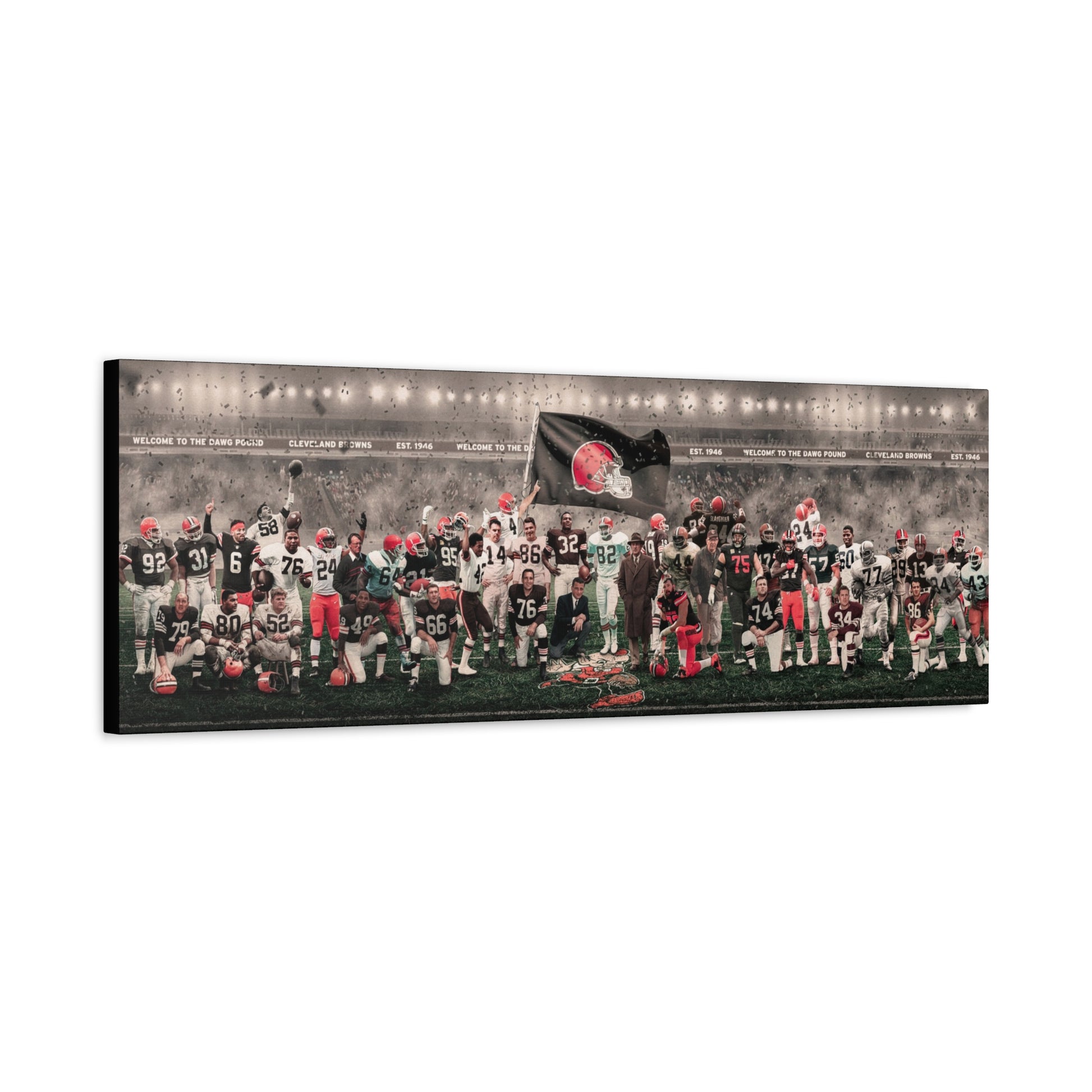 Browns | "Legends of the Past & Present" | Canvas [ unframed ]