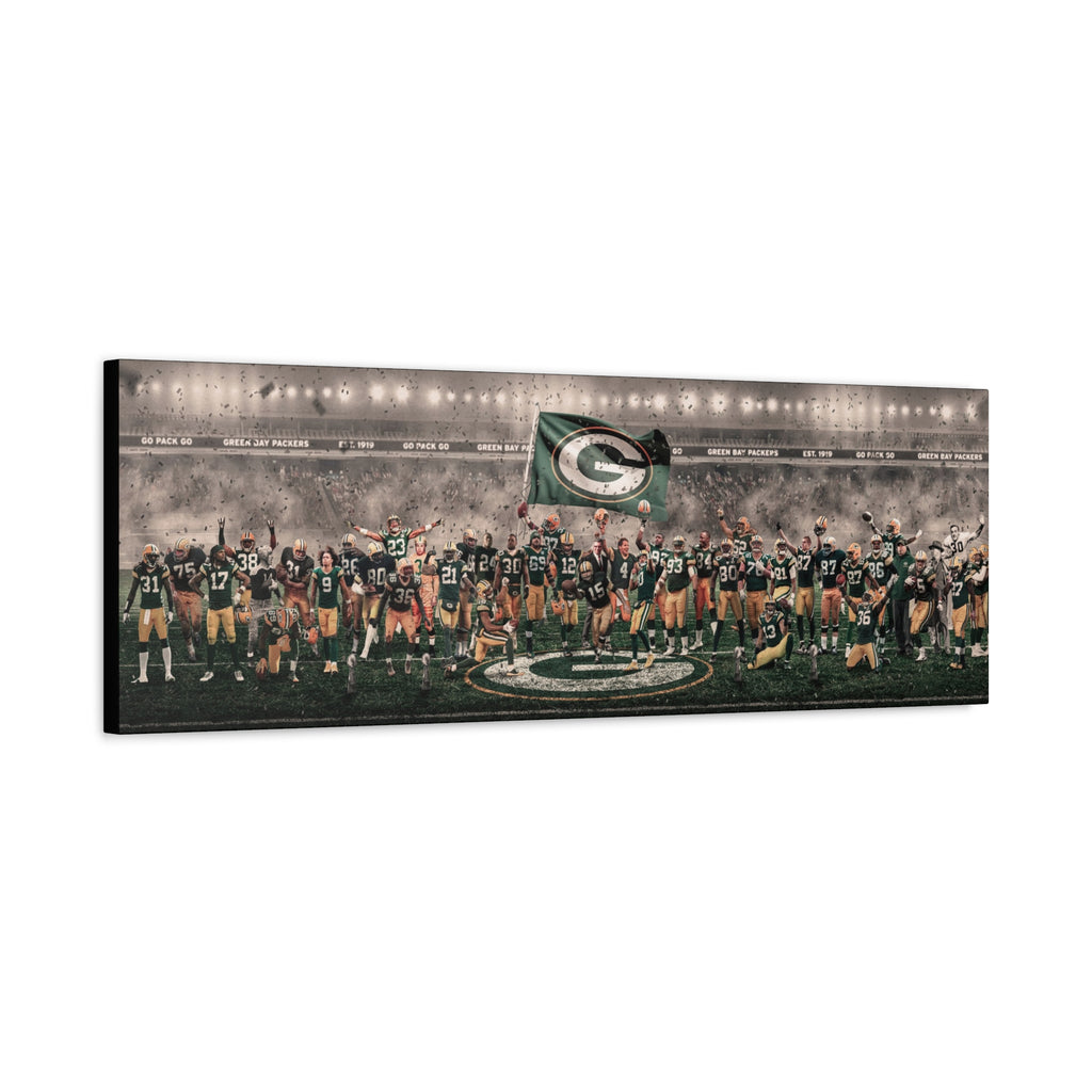 Packers | "Legends of the Past & Present" | Canvas [ unframed ]
