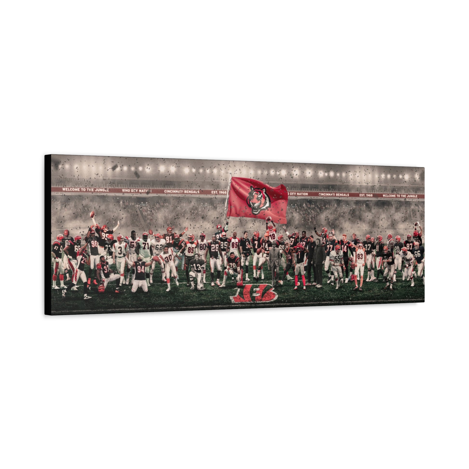 Bengals | "Legends of the Past & Present" | Canvas [ unframed ]
