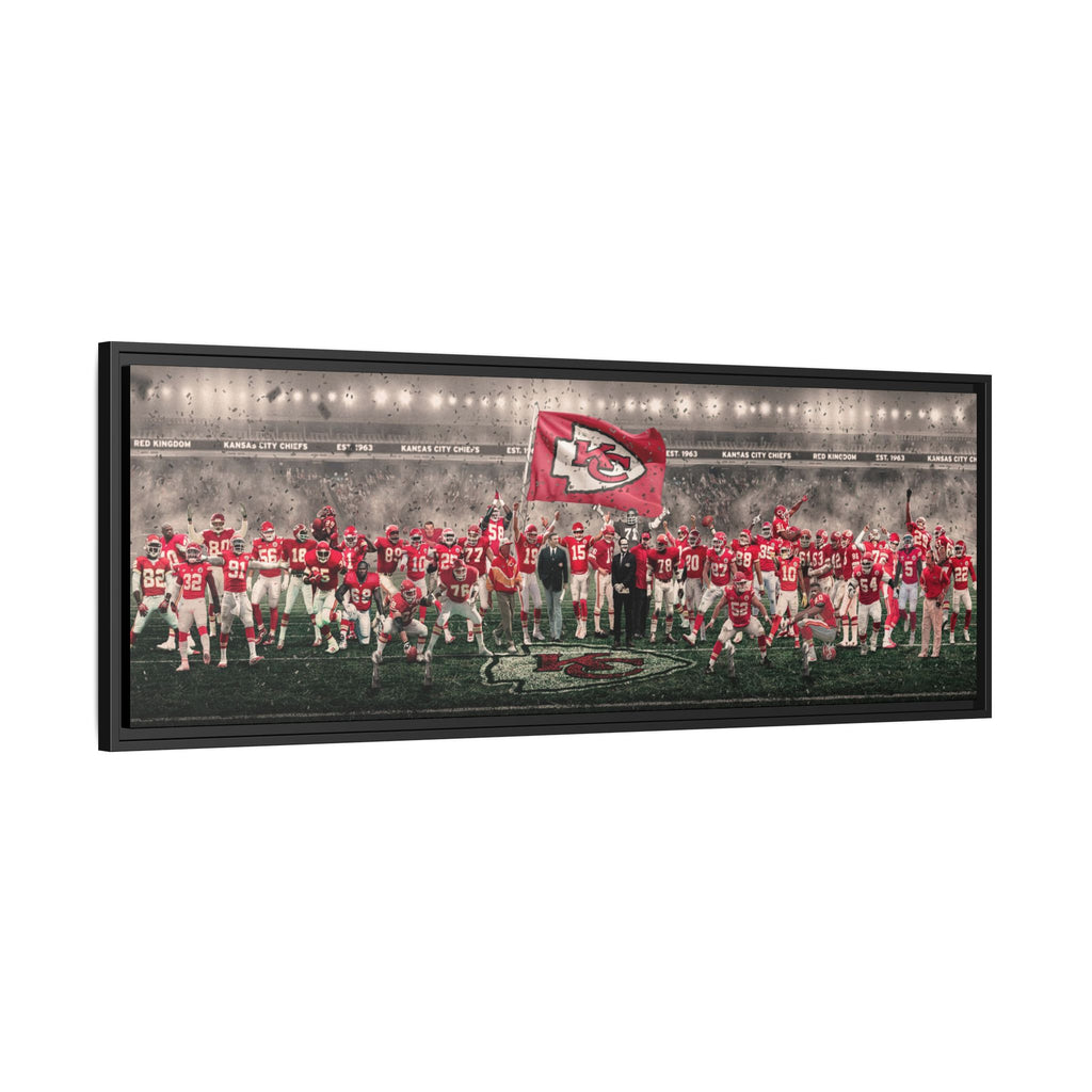Chiefs | "Legends of the Past & Present" | FRAMED CANVAS