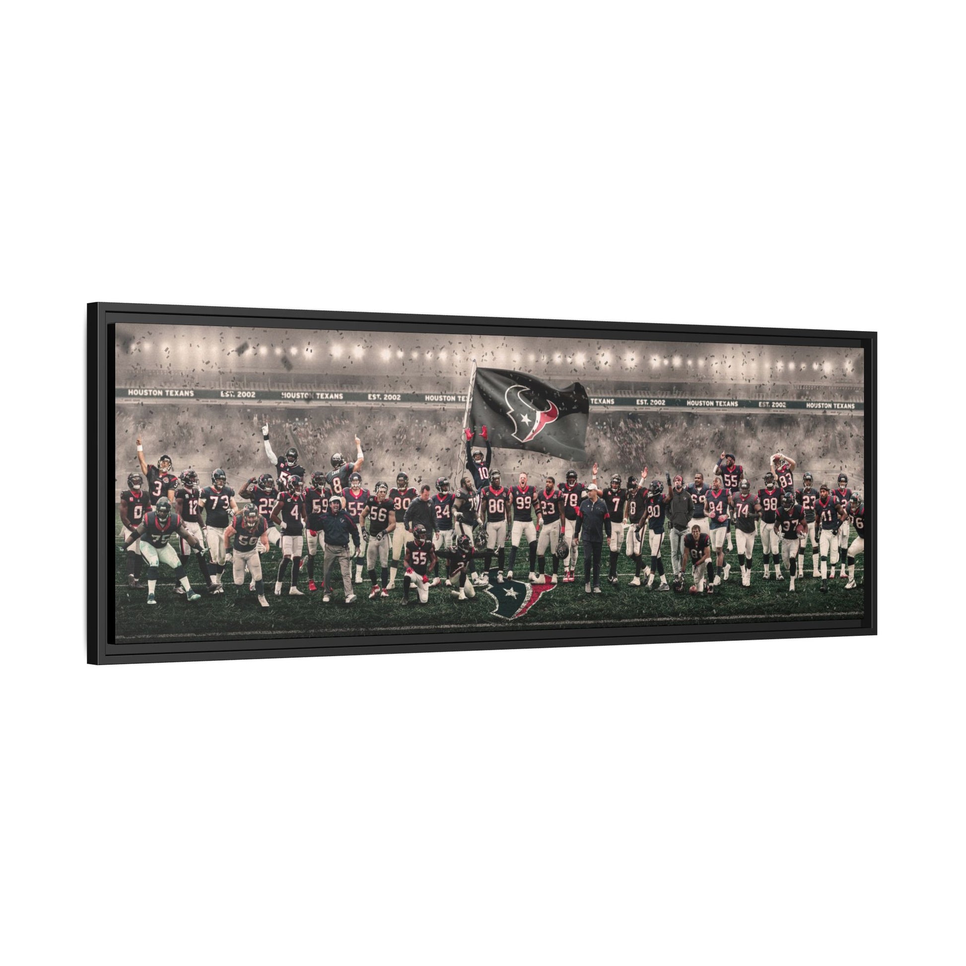 Texans | "Legends of the Past & Present" | FRAMED CANVAS