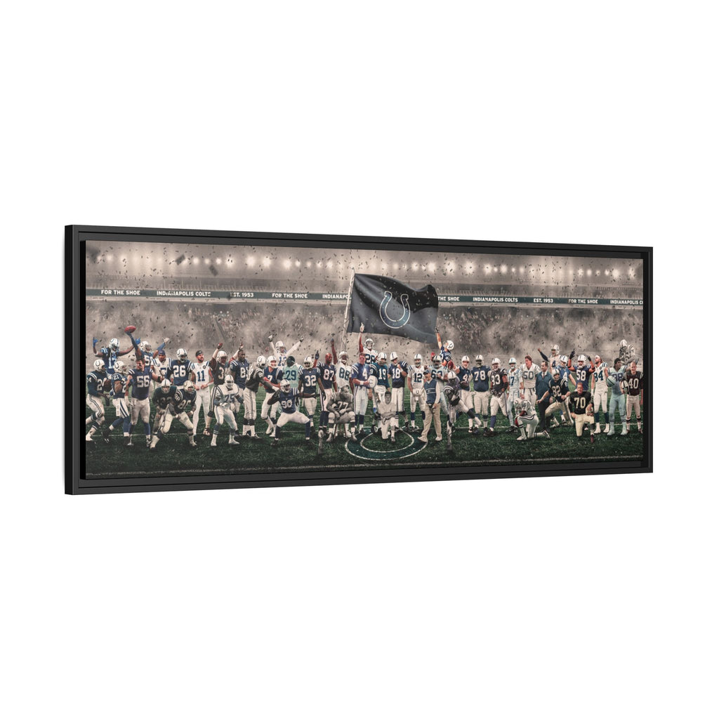 Colts | "Legends of the Past & Present" | FRAMED CANVAS
