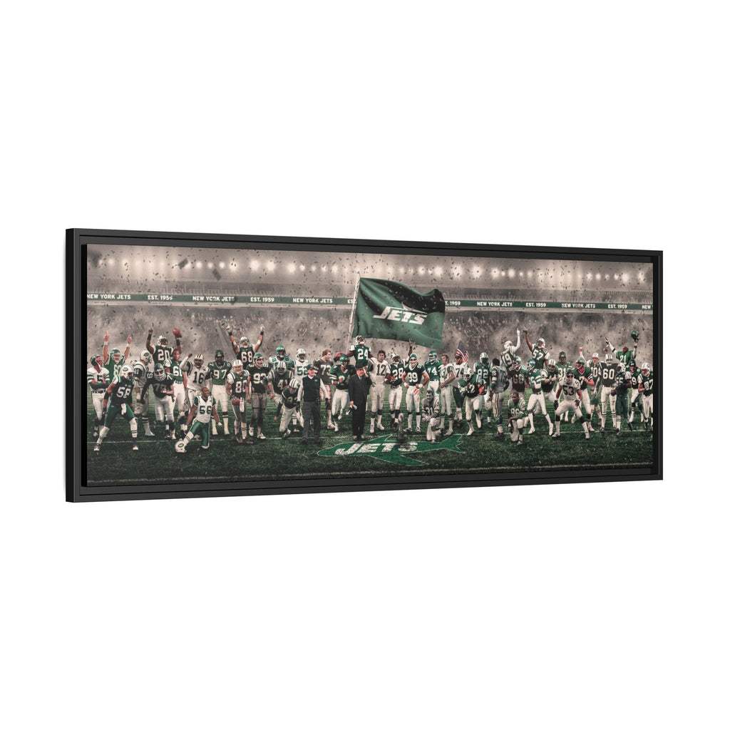Jets | "Legends of the Past & Present" | FRAMED CANVAS