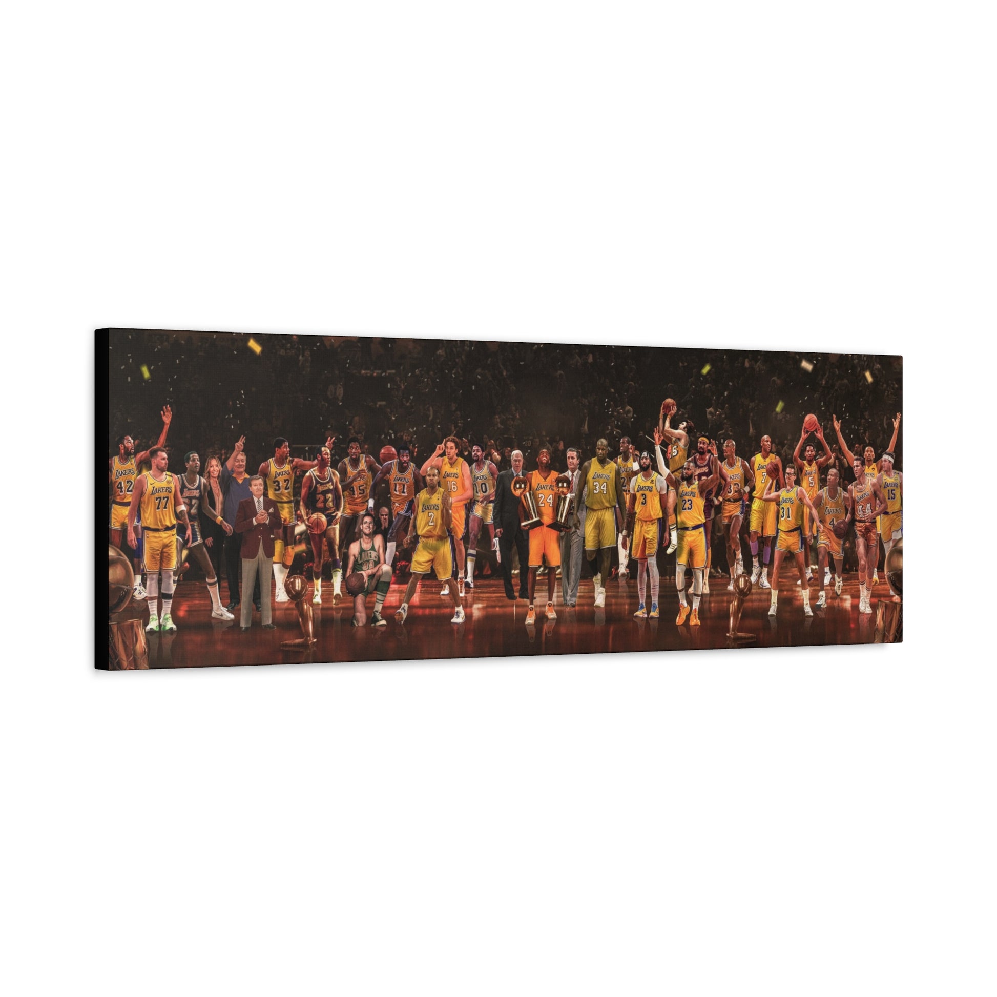 Lakers | "Legends of the Past & Present" | Canvas [ unframed ]
