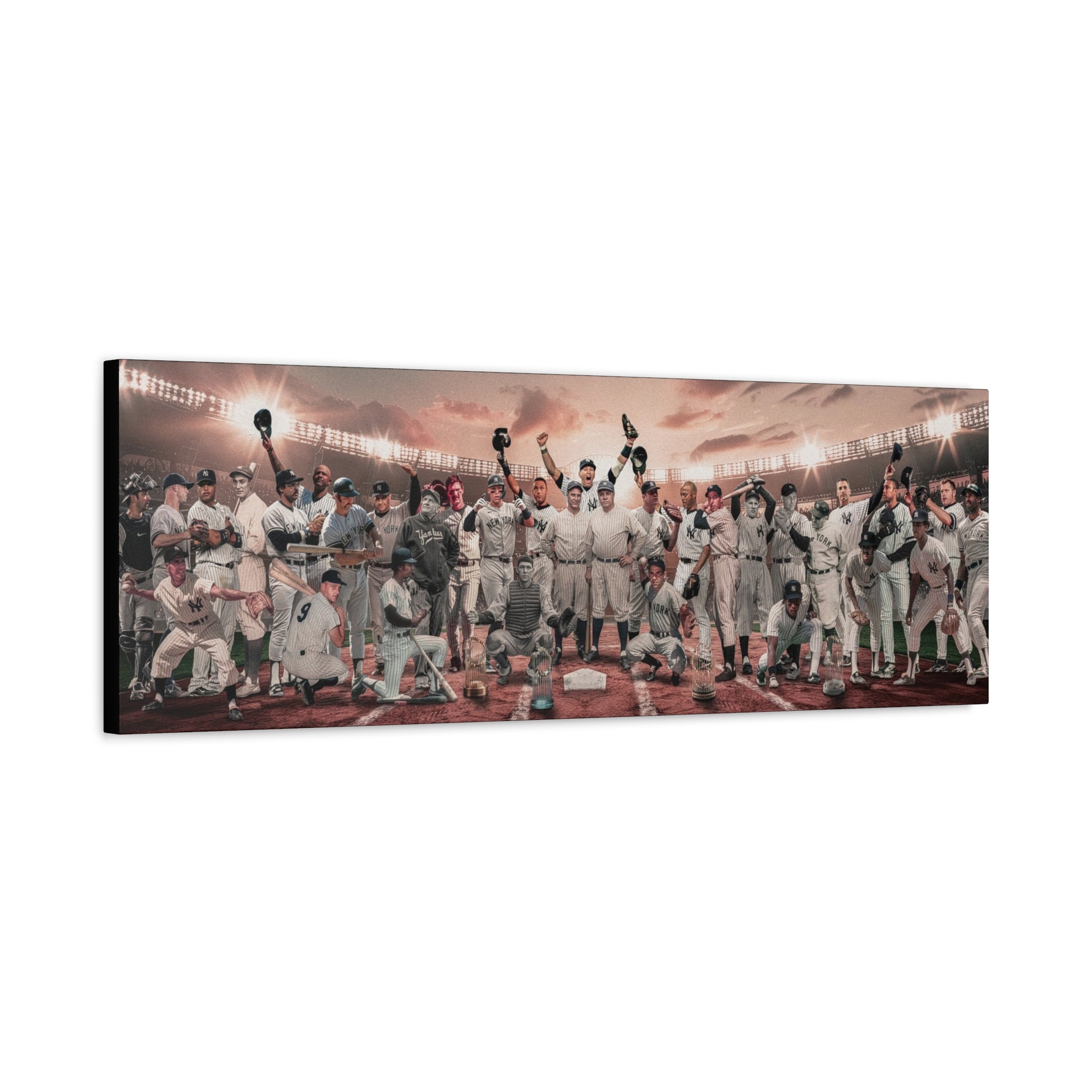 Yankees | "Legends of the Past & Present" | Canvas [ unframed ]