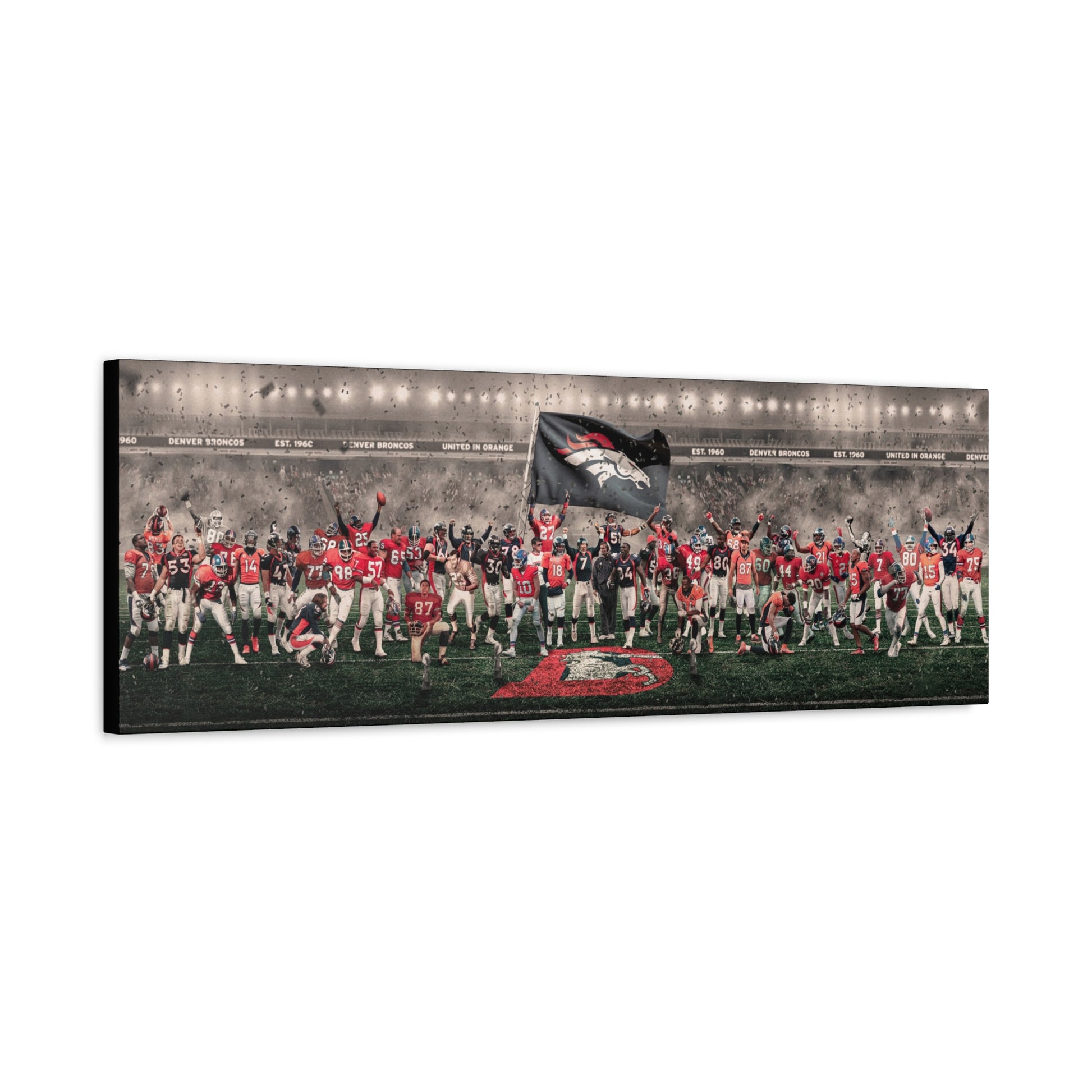 Broncos | "Legends of the Past & Present" | Canvas [ unframed ]