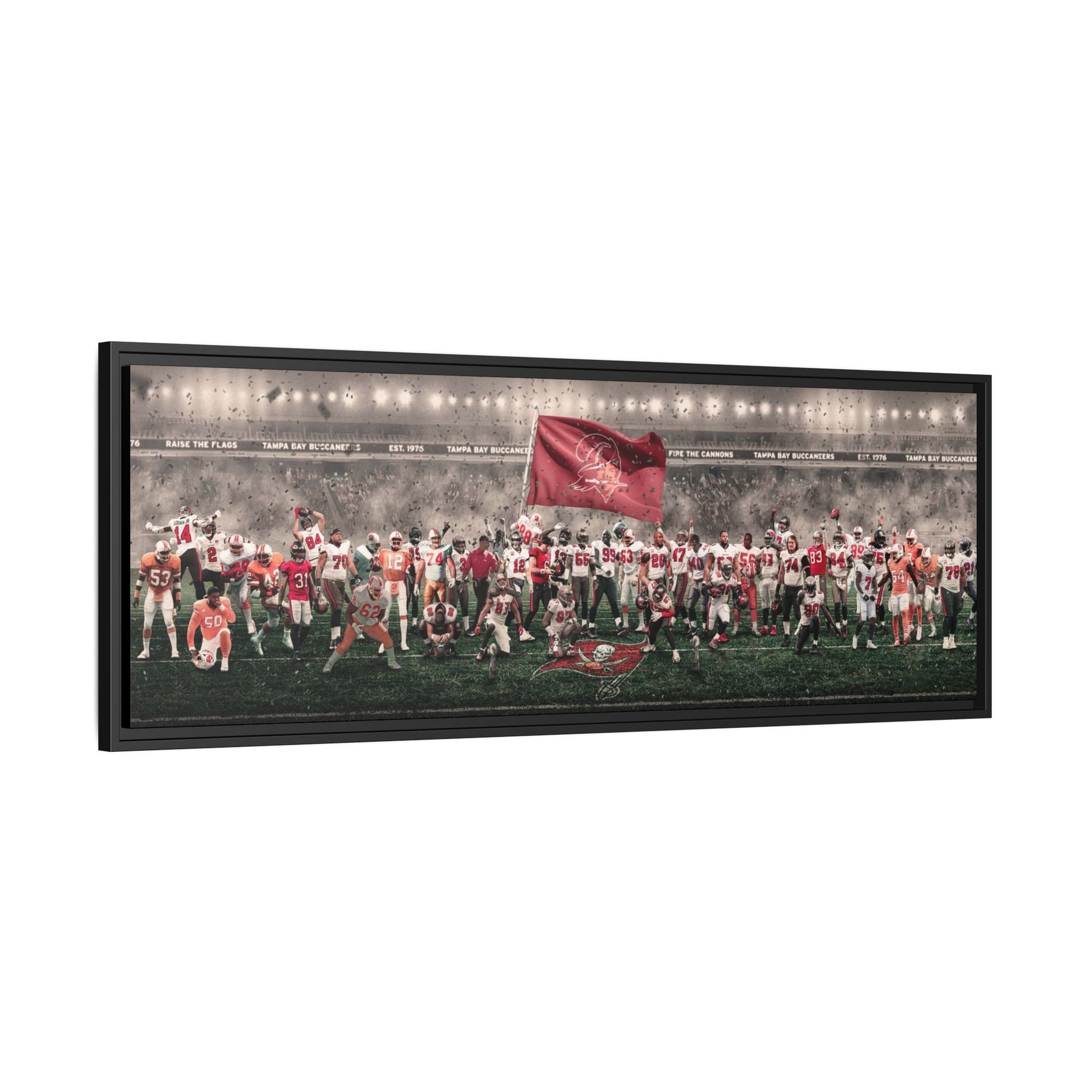 Buccaneers | "Legends of the Past & Present" | FRAMED CANVAS