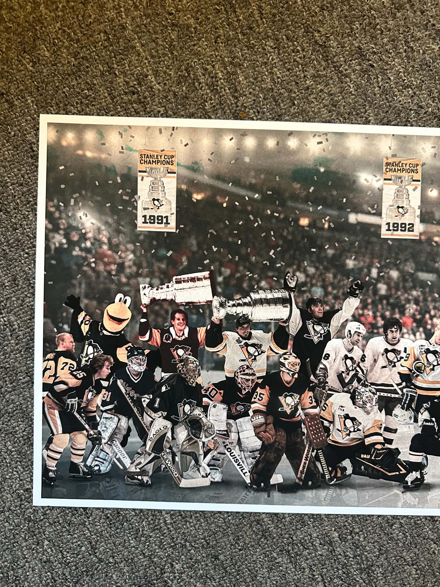 "Legends of the Past & Present" | Pittsburgh Hockey Edition | 3 FT LONG ( 36x12")