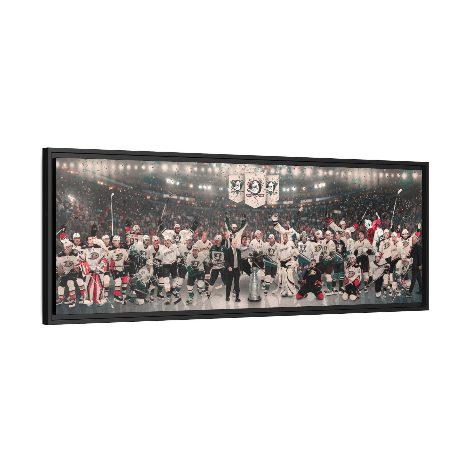 Ducks | "Legends of the Past & Present" | FRAMED CANVAS