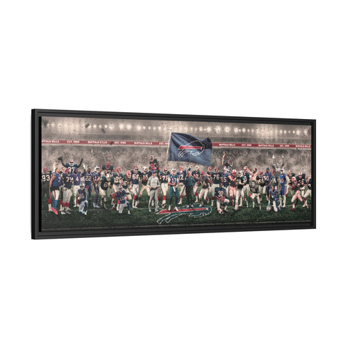 Bills | "Legends of the Past & Present" | FRAMED CANVAS