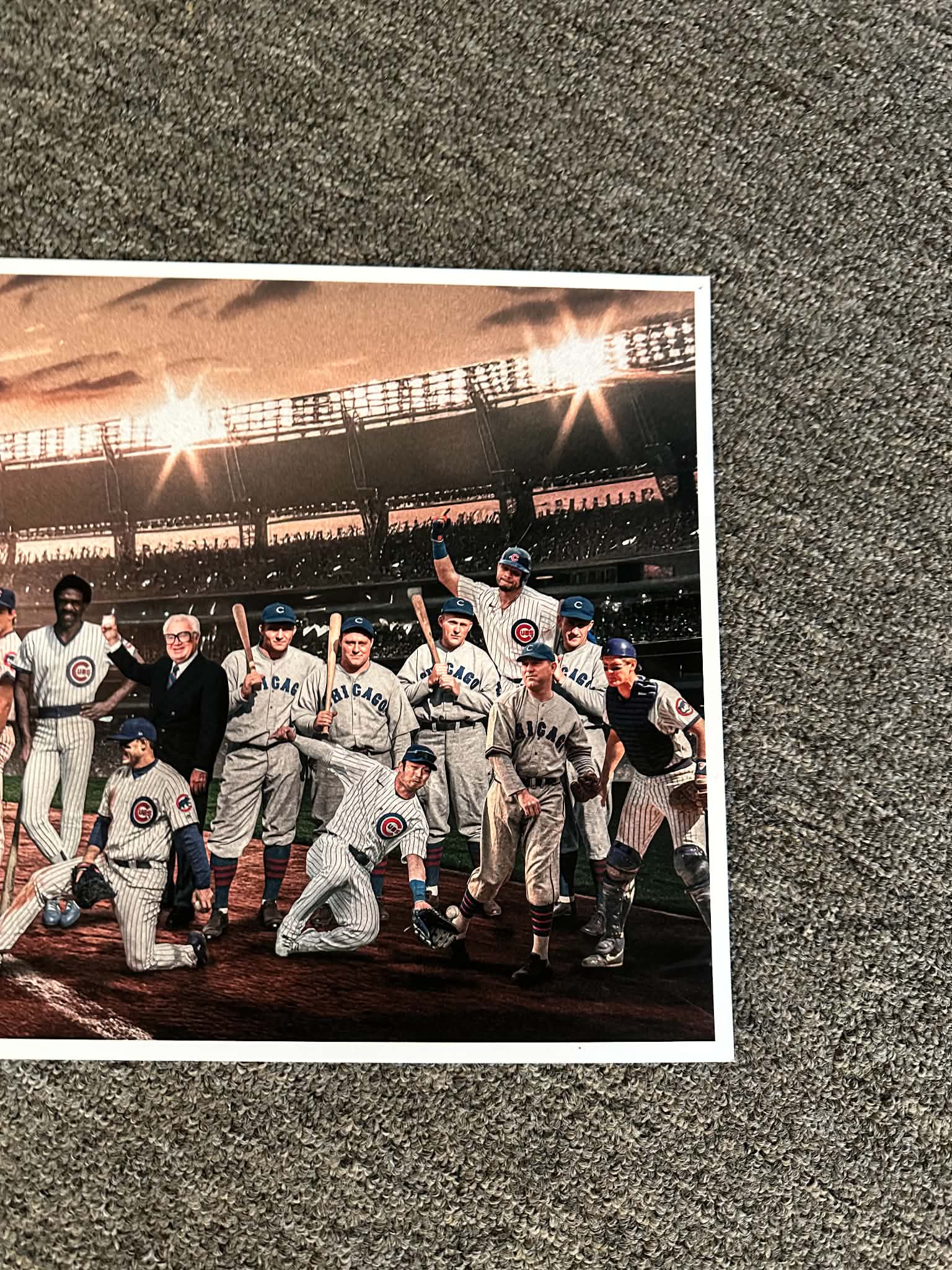 "Legends of the Past & Present" | Chicago Baseball Edition | 3 FT LONG ( 36x12")