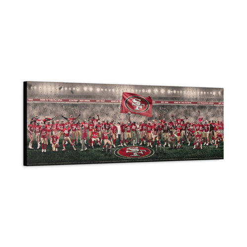 49ers | "Legends of the Past & Present" | Canvas [ unframed ]