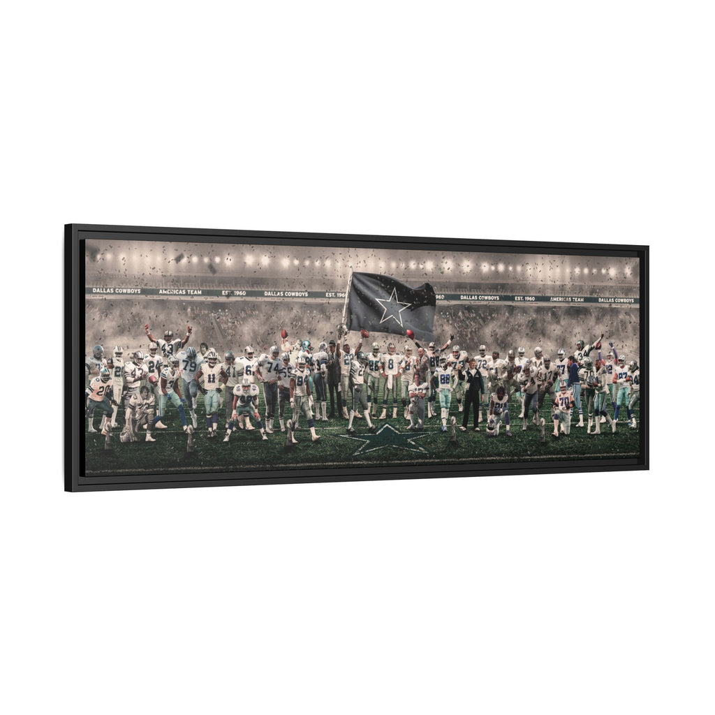 Cowboys | "Legends of the Past & Present" | FRAMED CANVAS