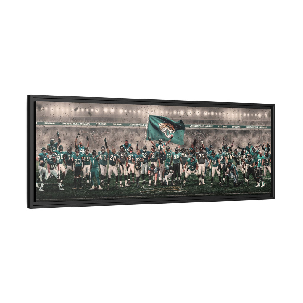 Jaguars | "Legends of the Past & Present" | FRAMED CANVAS