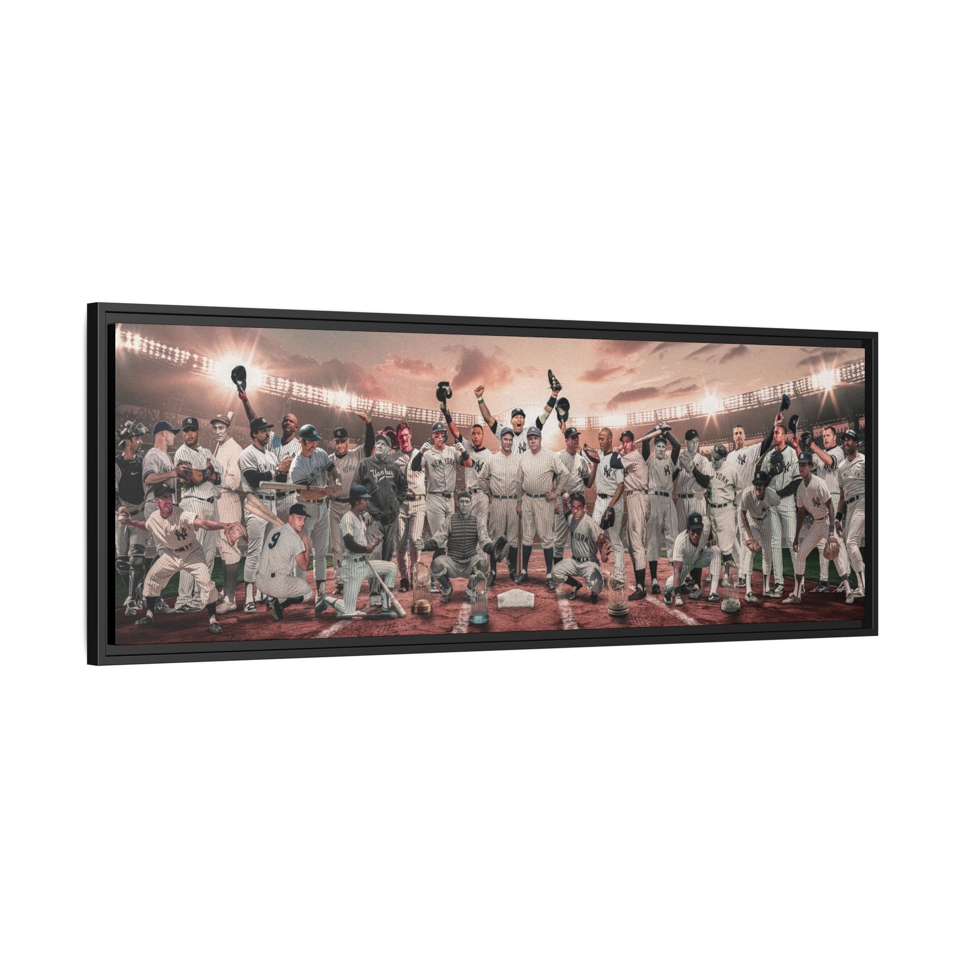 Yankees | "Legends of the Past & Present" | FRAMED CANVAS