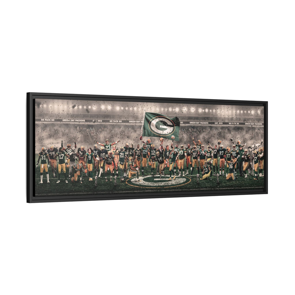 Packers | "Legends of the Past & Present" | FRAMED CANVAS