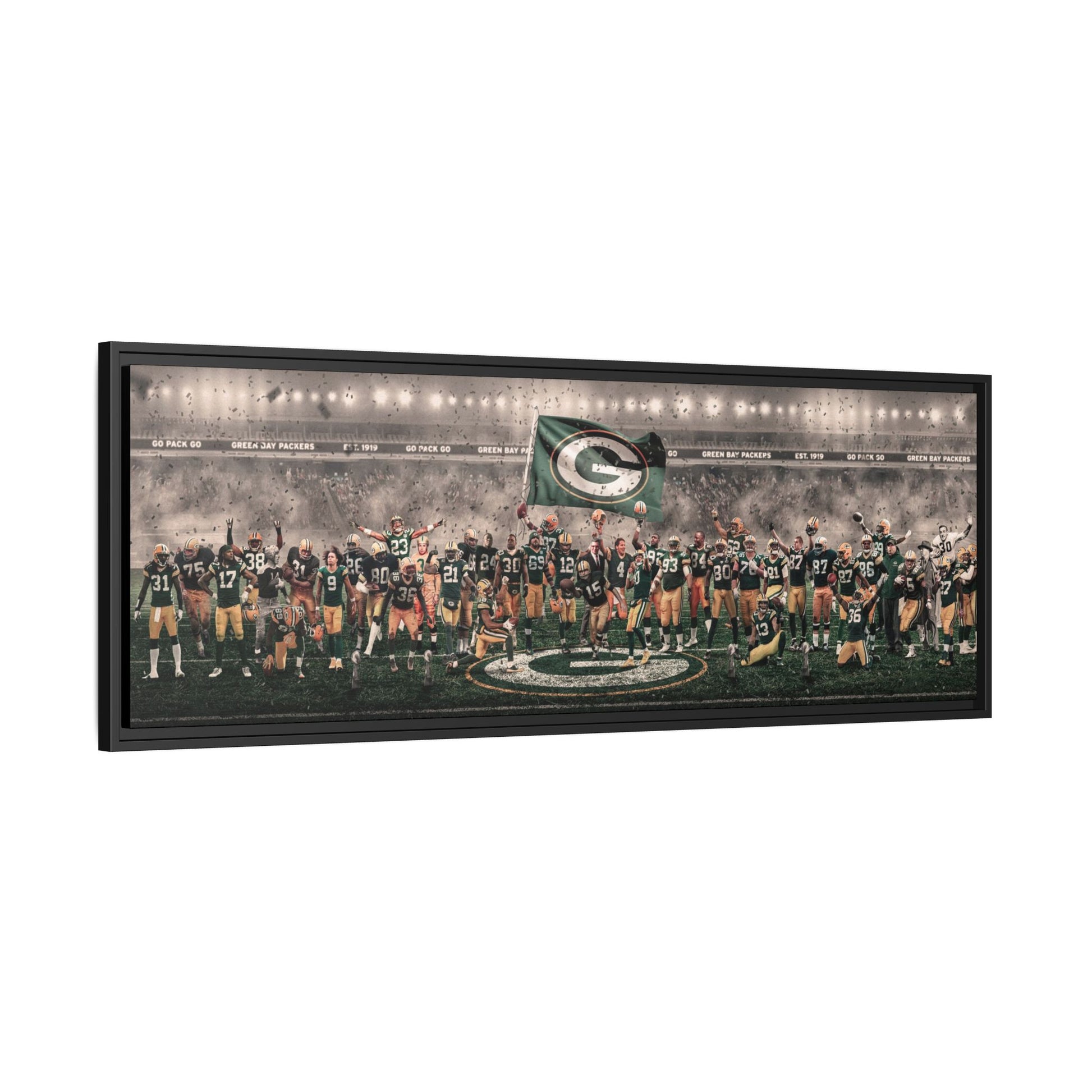 Packers | "Legends of the Past & Present" | FRAMED CANVAS