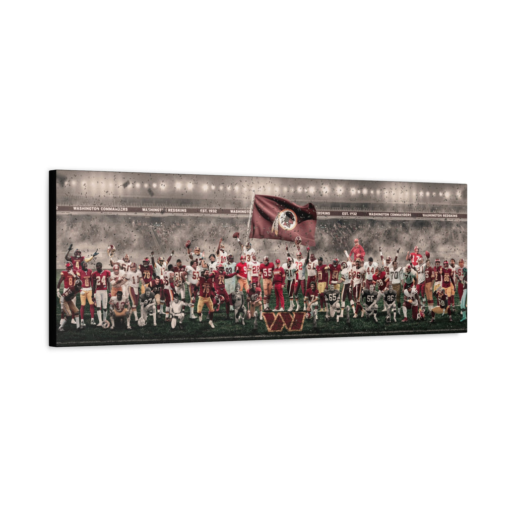 Commanders | "Legends of the Past & Present" | Canvas [ unframed ]