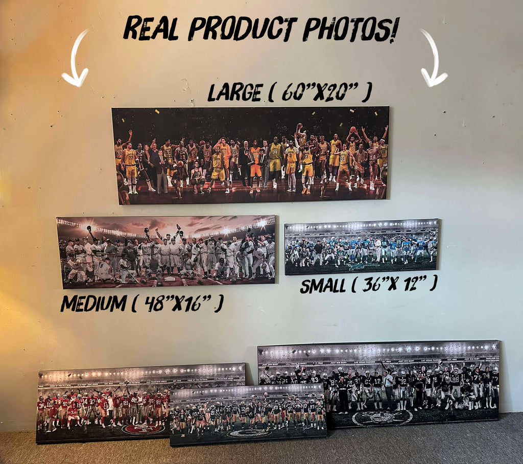 Giants | "Legends of the Past & Present" | Canvas [ unframed ]