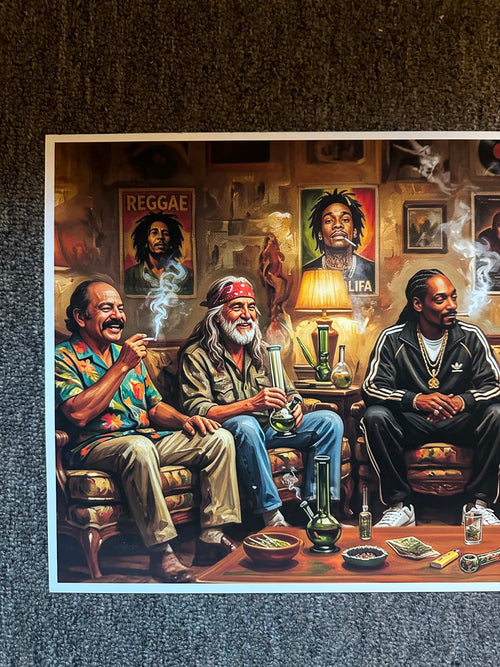 "Good Times,High Times" 3 FT LONG ( 36x12")