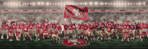 49ers | "Legends of the Past & Present" | Canvas [ unframed ]