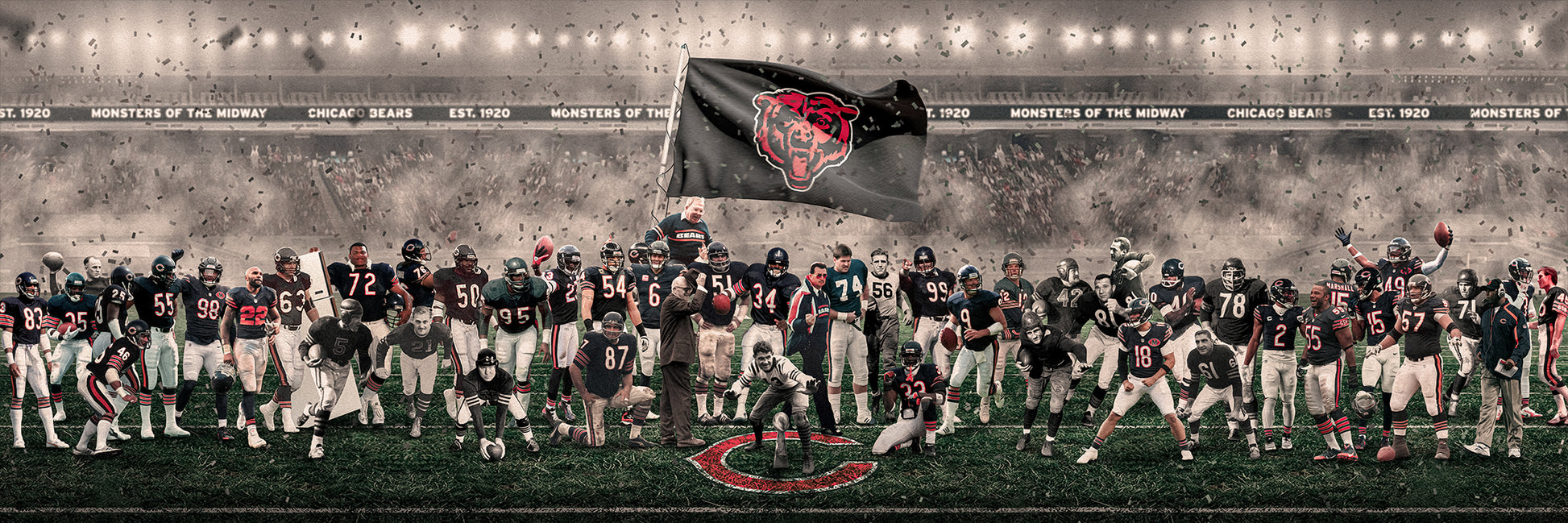 Bears | "Legends of the Past & Present" | Canvas [ unframed ]