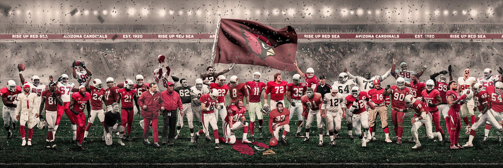 Cardinals | "Legends of the Past & Present" | Canvas [ unframed ]