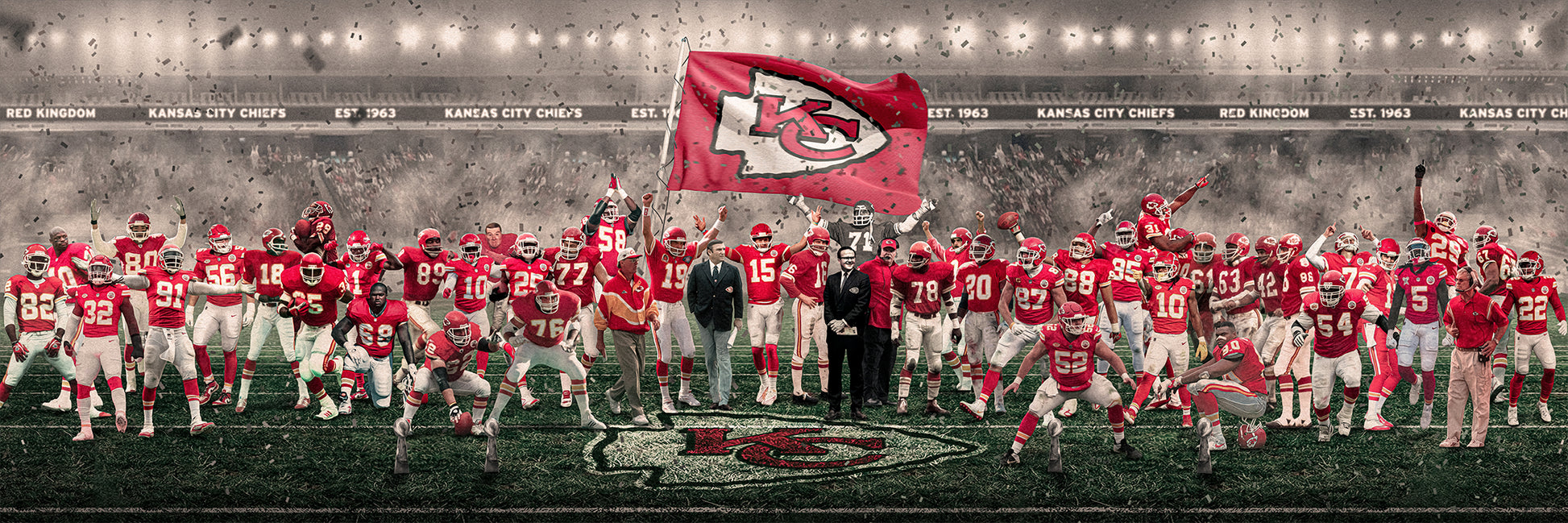 Chiefs | "Legends of the Past & Present" | Canvas [ unframed ]