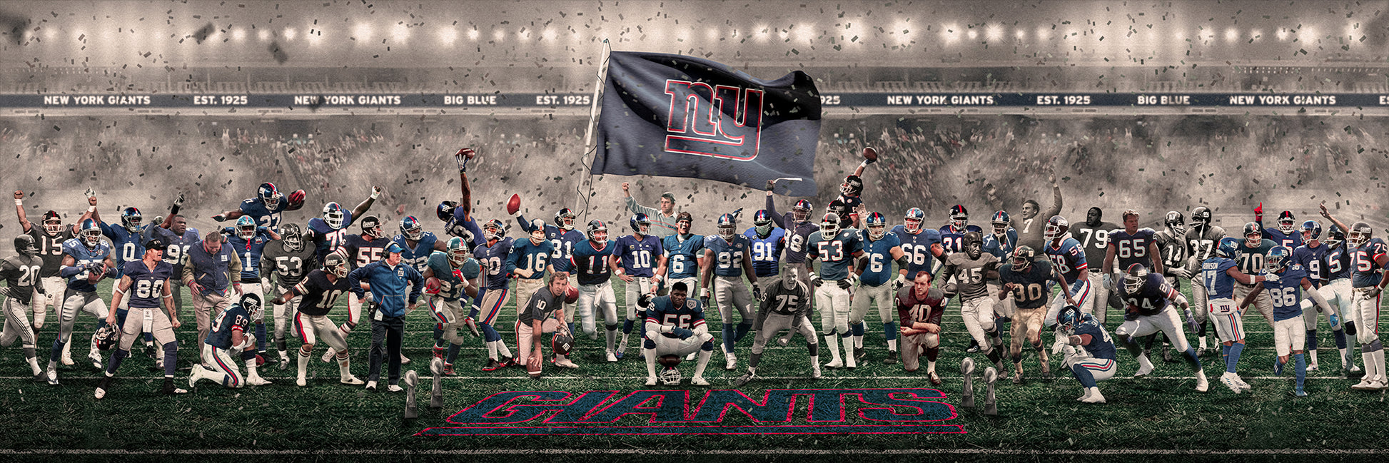 Giants | "Legends of the Past & Present" | Canvas [ unframed ]