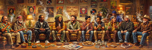 "Good Times, High Times" | 3 FT LONG ( 36x12") Fine Art Matte Paper Print