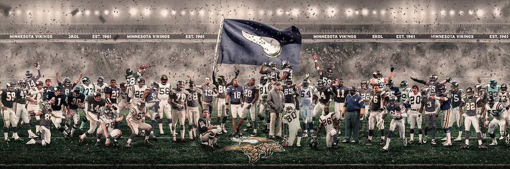 Vikings | "Legends of the Past & Present" | FRAMED CANVAS