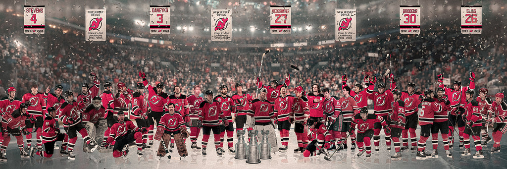 "Legends of the Past & Present" | New Jersey Hockey Edition | 3 FT LONG ( 36x12")