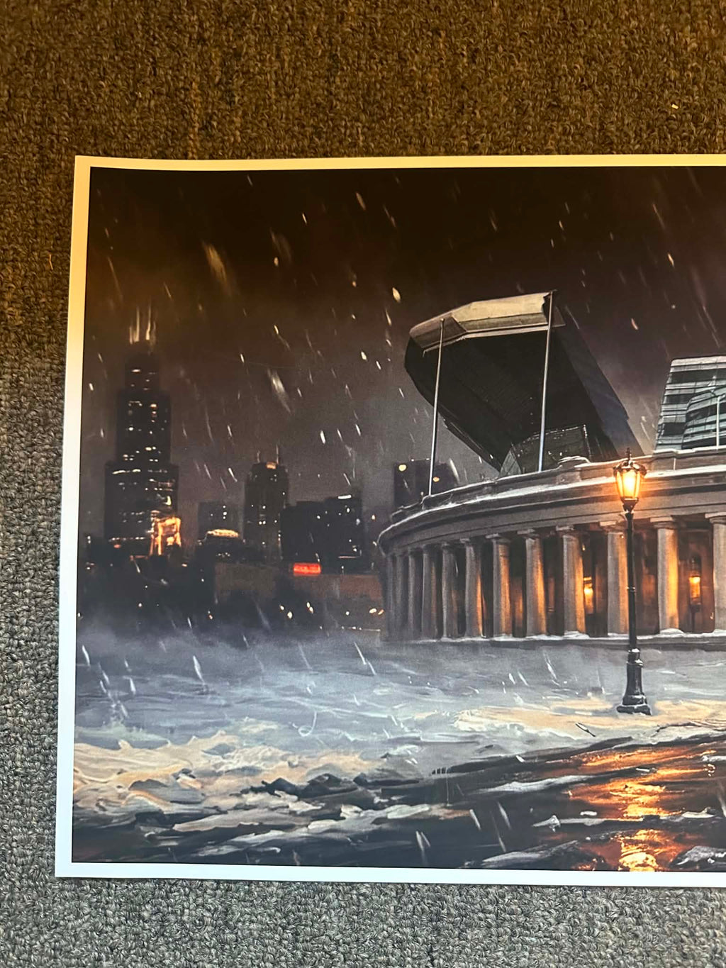 "Welcome to Chicago Football" 3 FT LONG ( 36x12")
