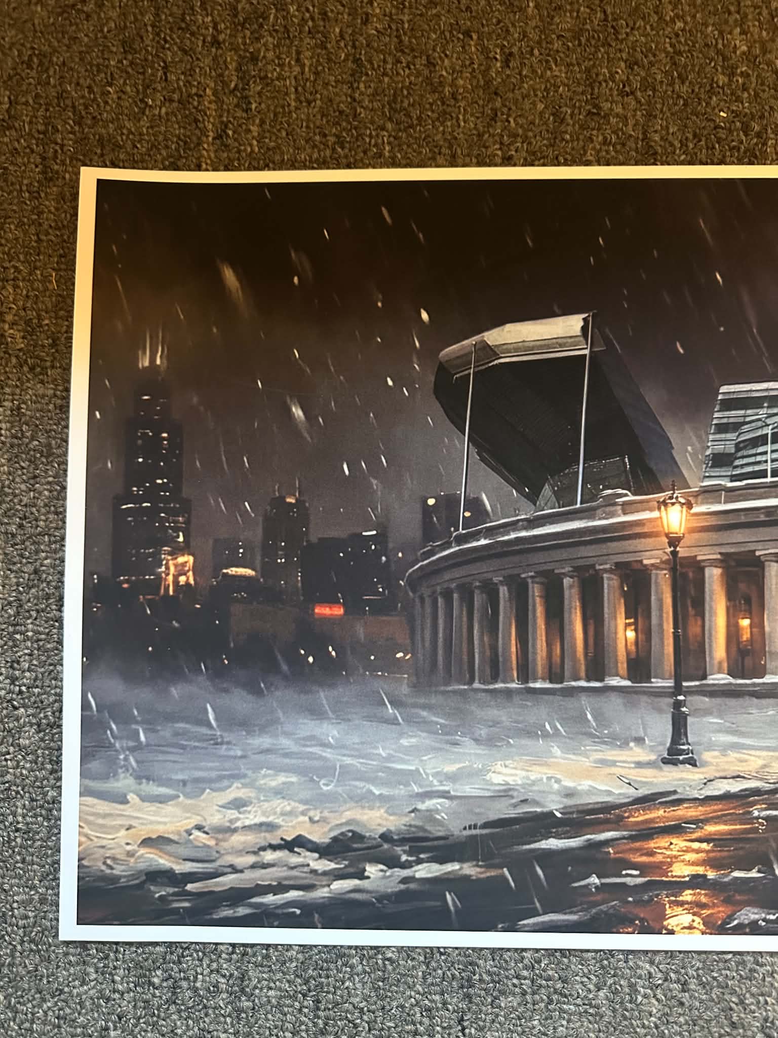 "Welcome to Chicago Football" 3 FT LONG ( 36x12")