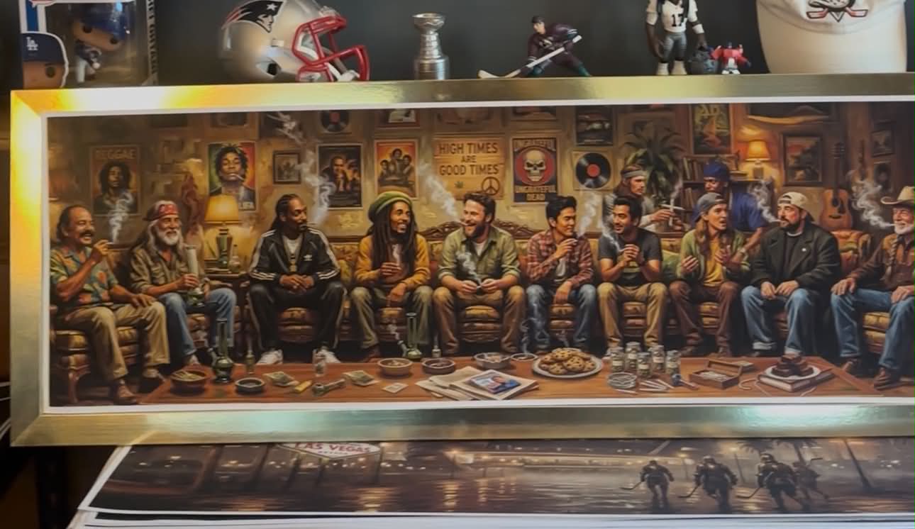 "Good Times,High Times" 3 FT LONG ( 36x12")