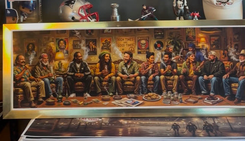 "Good Times,High Times" 3 FT LONG ( 36x12")