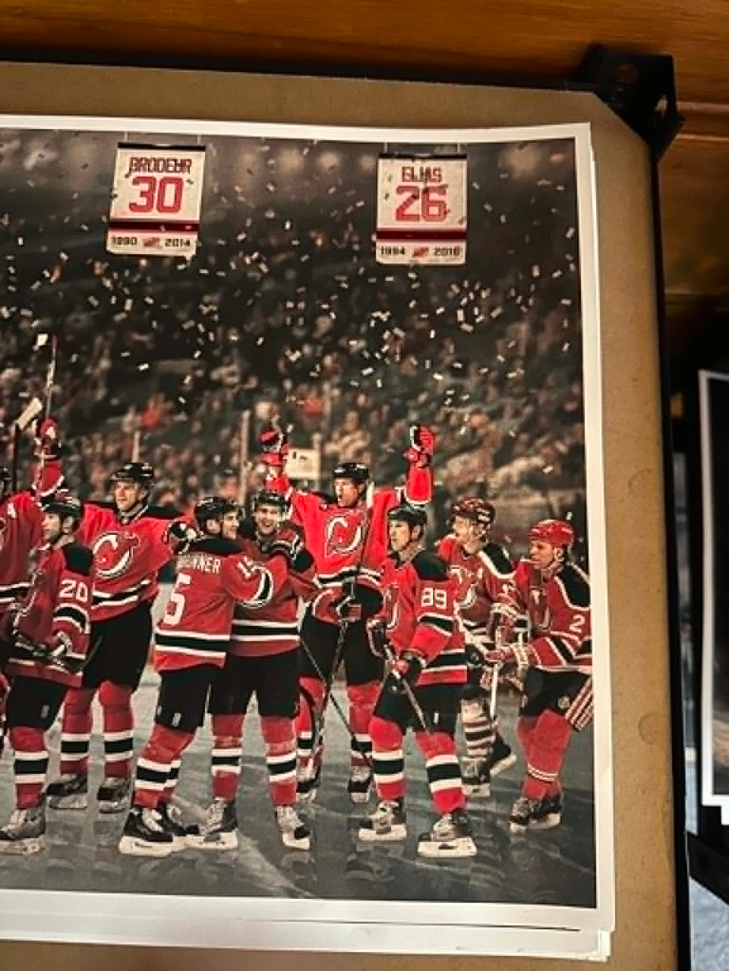 "Legends of the Past & Present" | New Jersey Hockey Edition | 3 FT LONG ( 36x12")