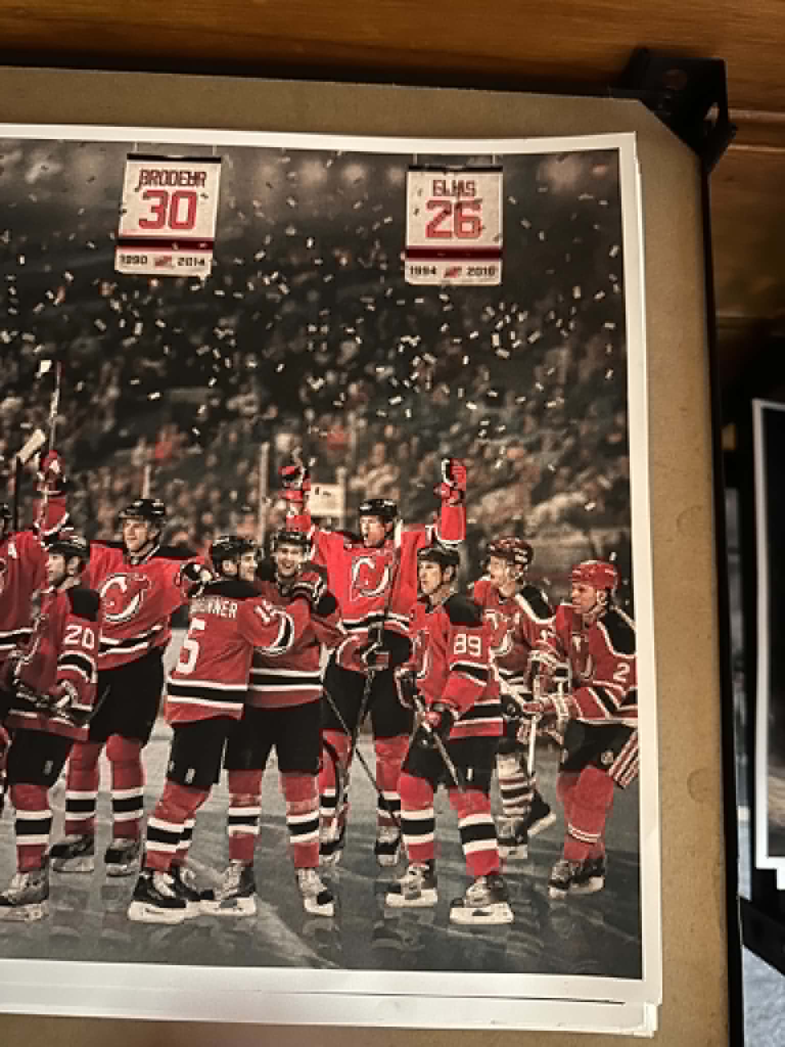 "Legends of the Past & Present" | New Jersey Hockey Edition | 3 FT LONG ( 36x12")